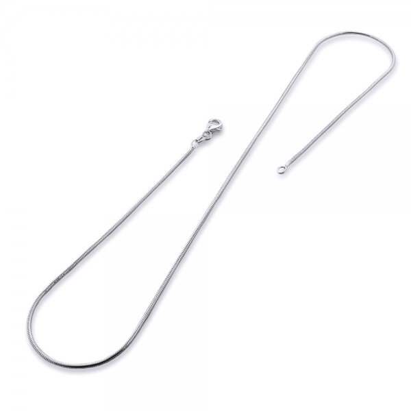 Lant de argint 925 model sarpe 60 cm [2]